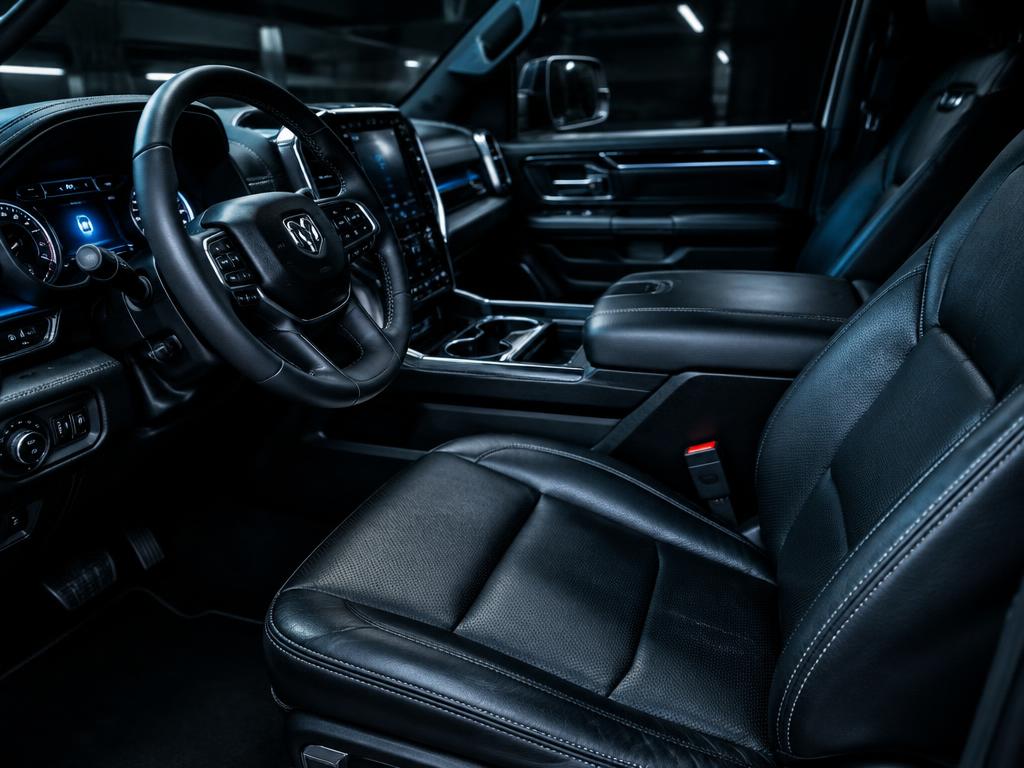 Detailed vehicle interior